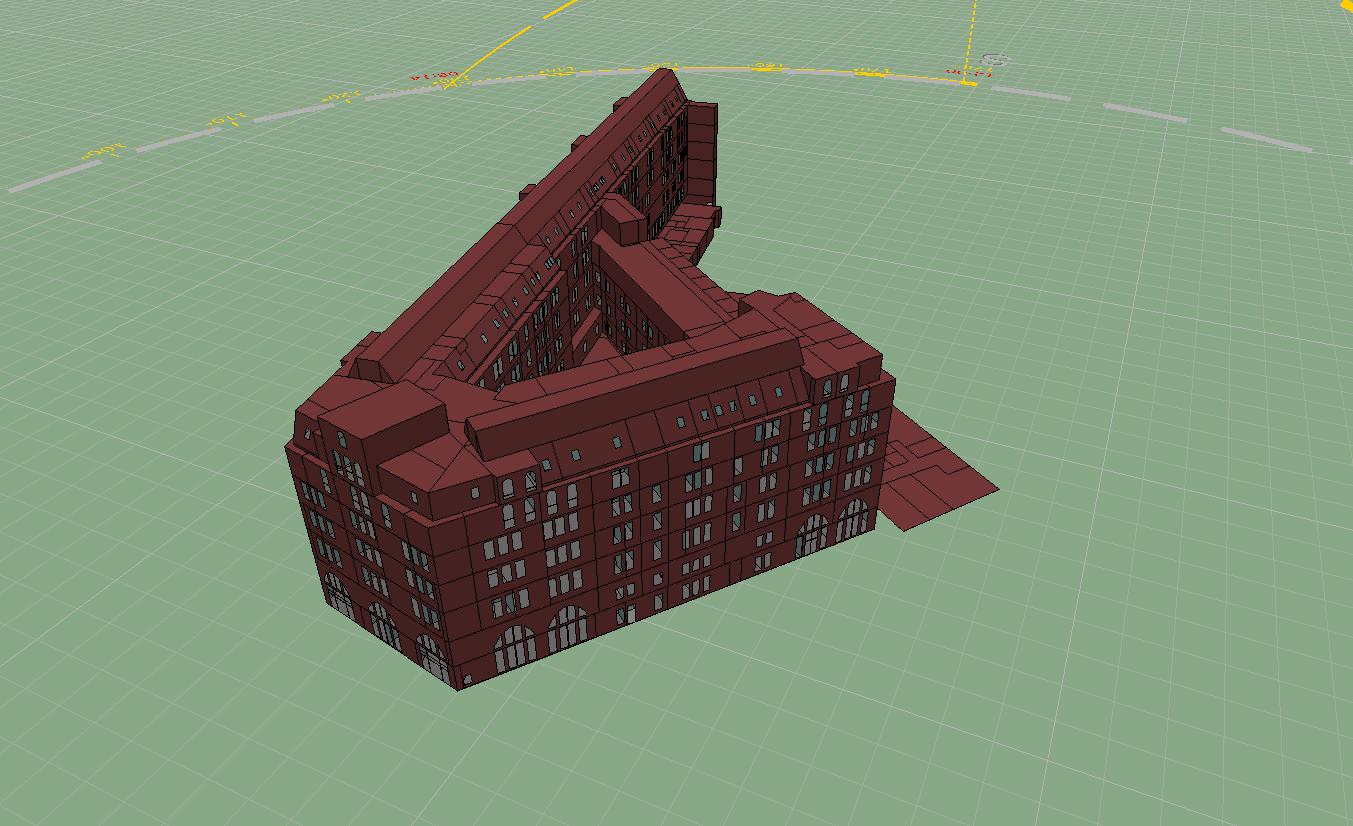 Building energy modelling used to compare heat decarbonisation options for a non-domestic building